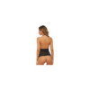Lingerie style body en dentelle noire et perles blanches 